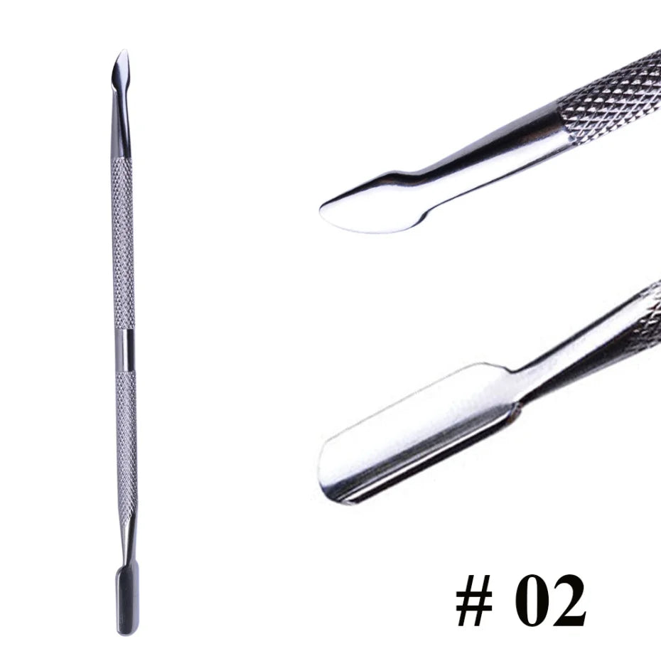 Double-Ended Stainless Steel Cuticle