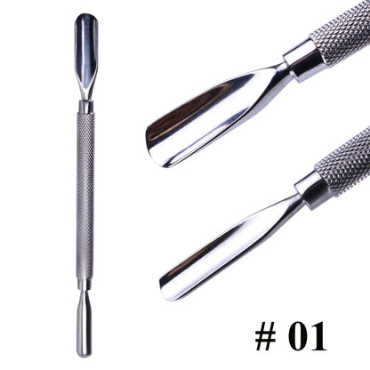 Double-Ended Stainless Steel Cuticle