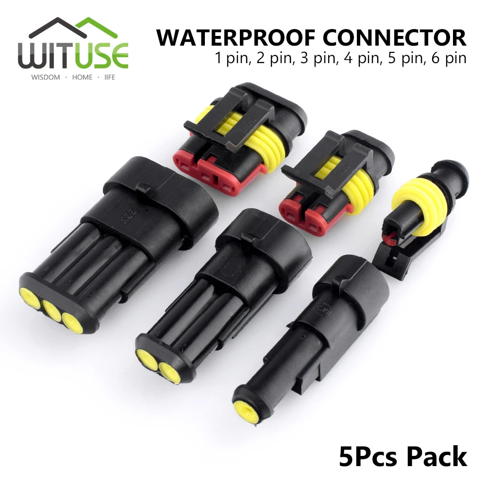 Waterproof Electrical Automotive Wire Connector