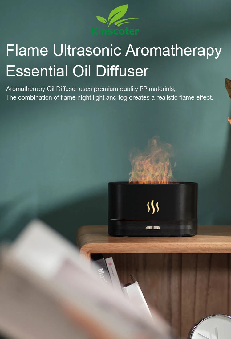 LED Ultrasonic Cool Mist Aroma Diffuser