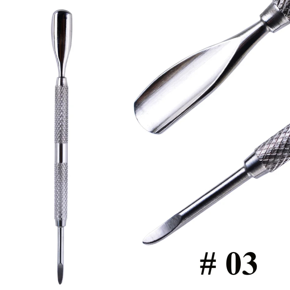 Double-Ended Stainless Steel Cuticle