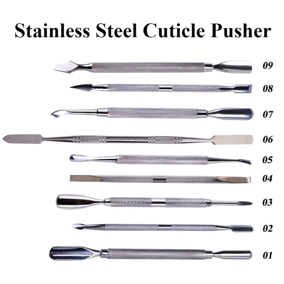 Double-Ended Stainless Steel Cuticle