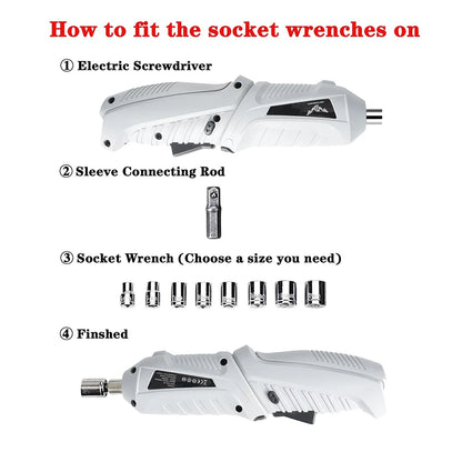 Wireless Electric Screwdriver and Drill