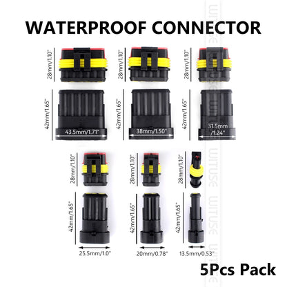 Waterproof Electrical Automotive Wire Connector