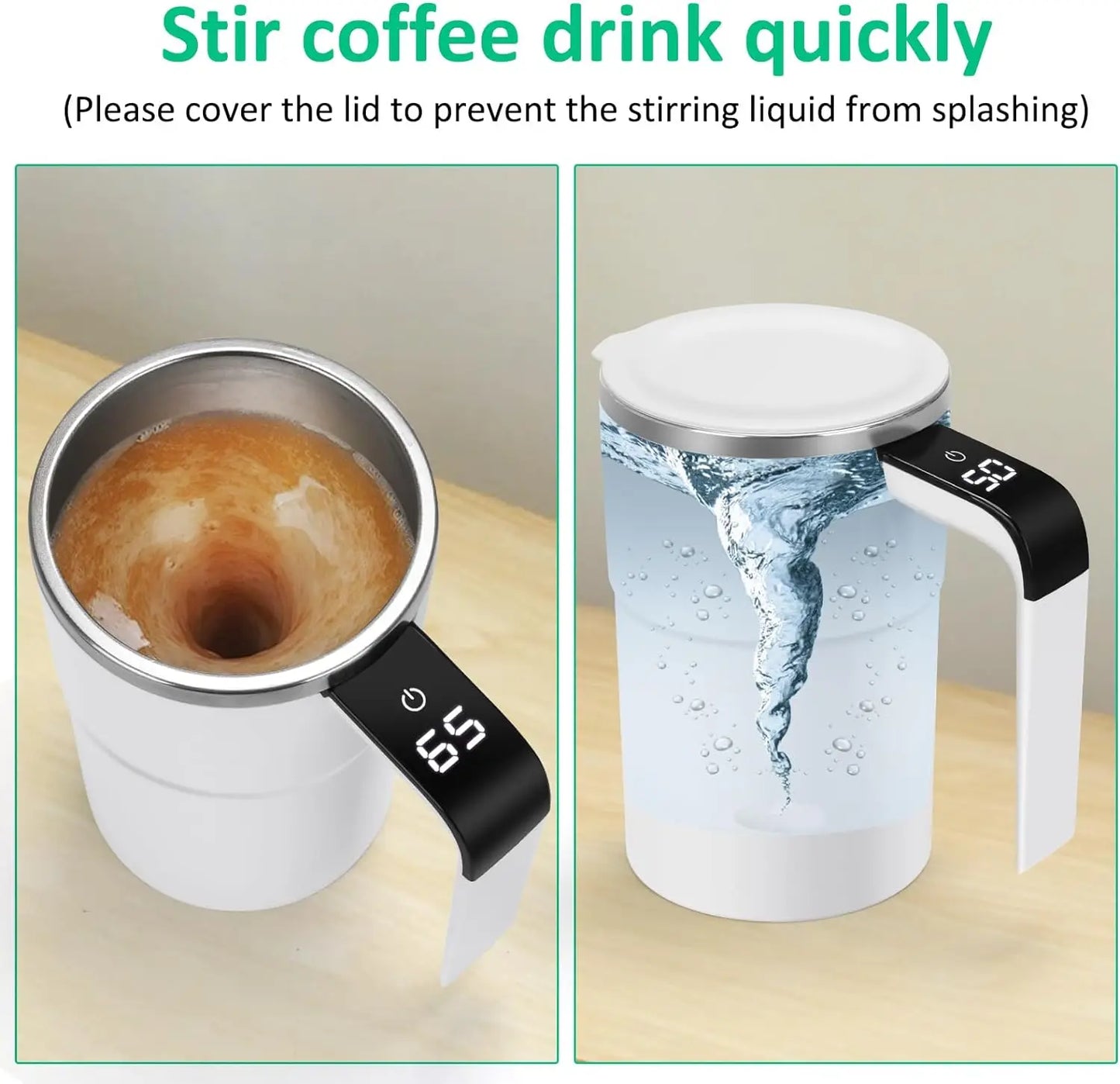 Automatic Self Stirring Coffee Mug