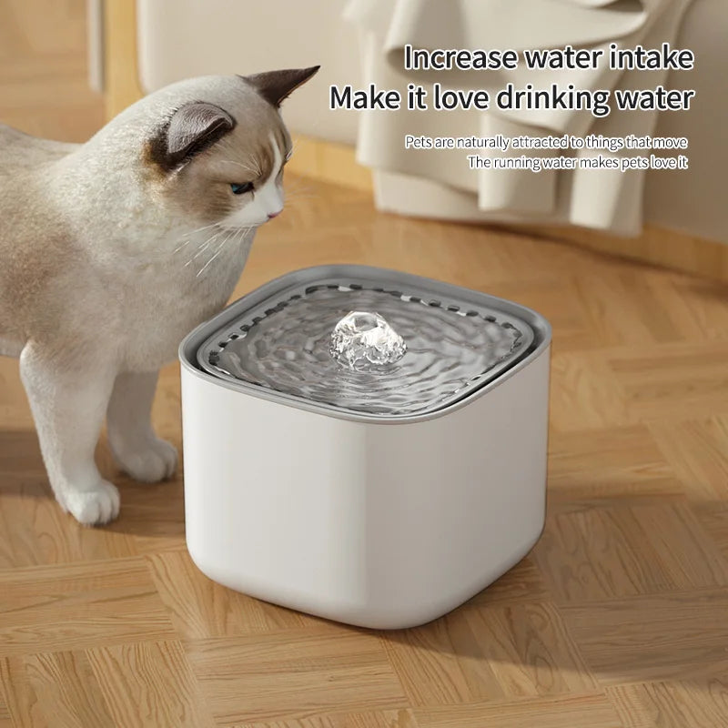 Auto Filtering Cat Water Fountain