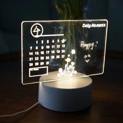 LED Message Board Night Lamp