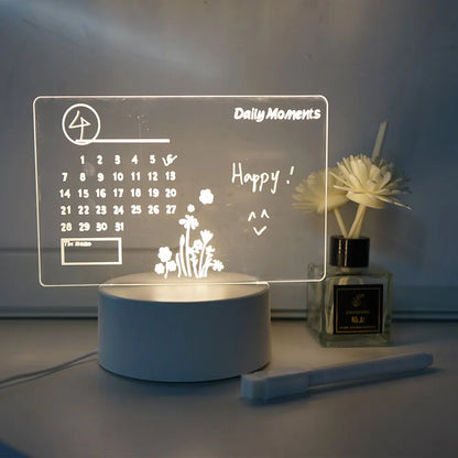 LED Message Board Night Lamp