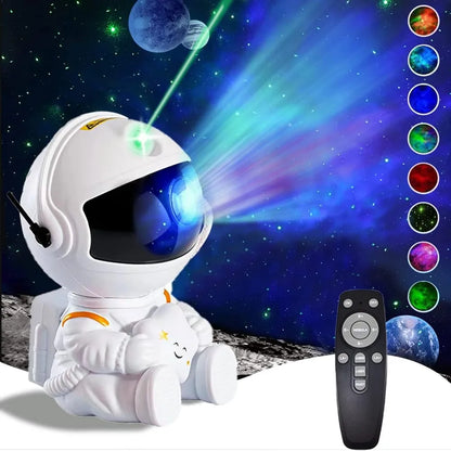 LED Astronaut Galaxy Projector Lamp