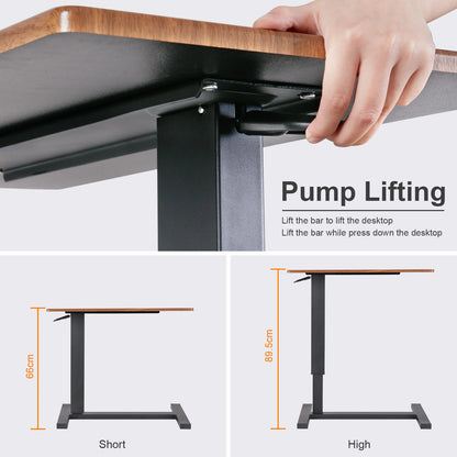 Heavy-Duty Rolling Bedside Table