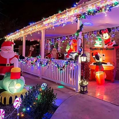 Icicle Curtain Decorations Lights