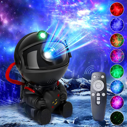 LED Astronaut Galaxy Projector Lamp