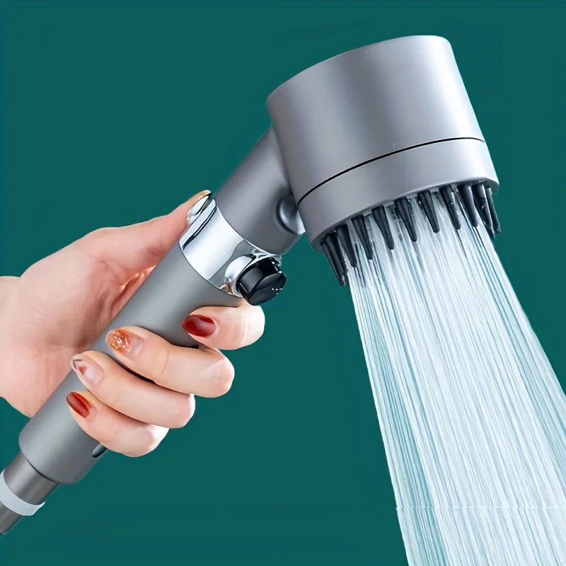 Filtered High-Pressure Handheld Shower Head