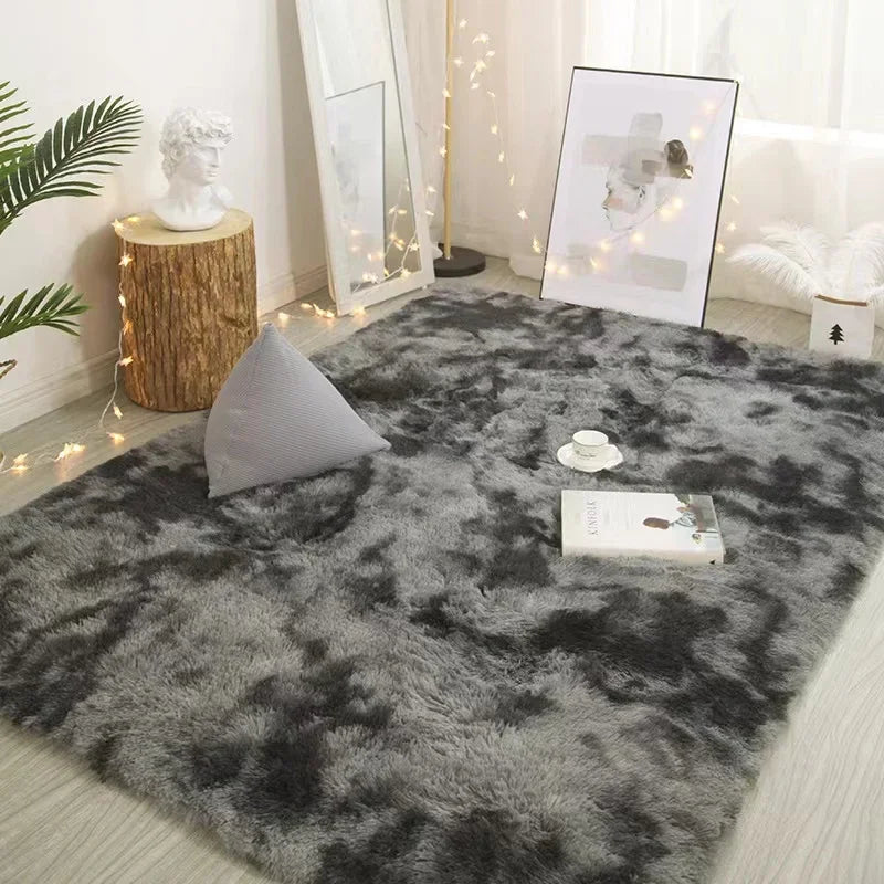 Silk Wool Bedroom Rug