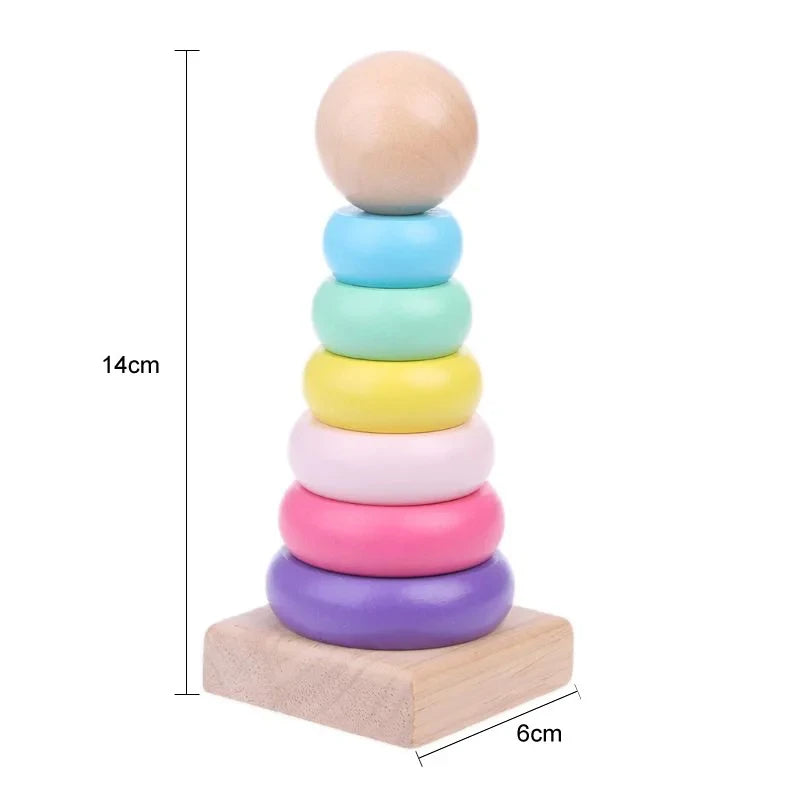 3D Wooden Children Montessori Toys