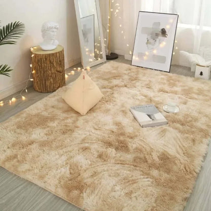 Silk Wool Bedroom Rug