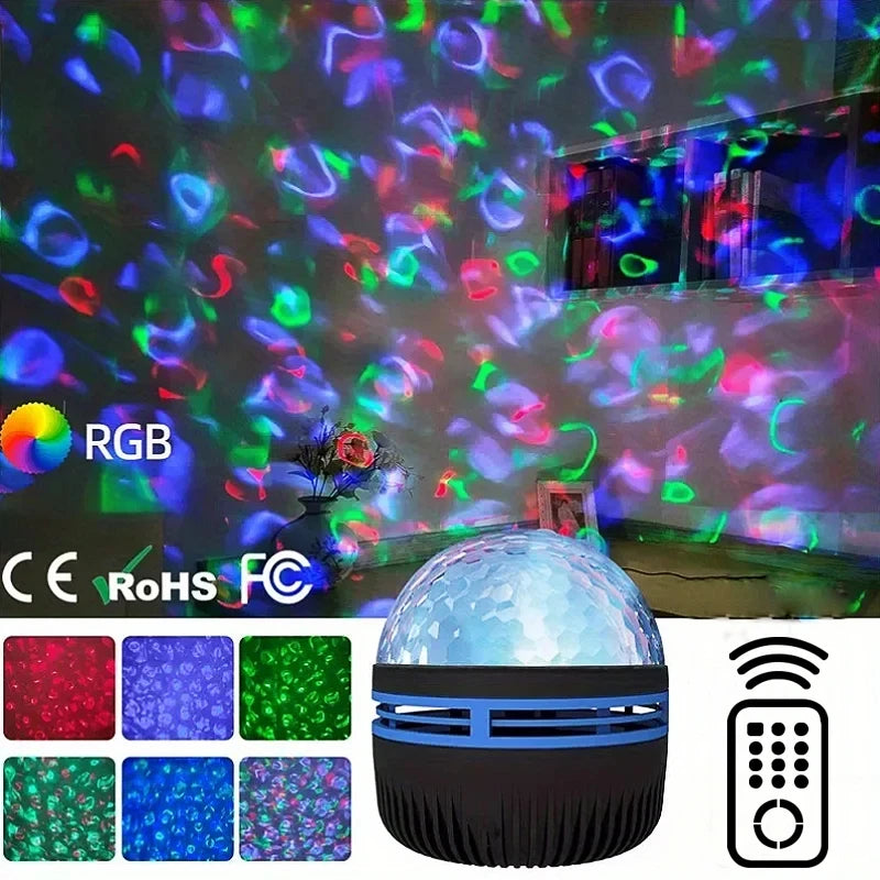 LED Starry Galaxy Projector Lamp