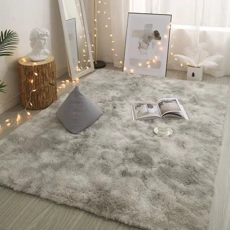 Silk Wool Bedroom Rug