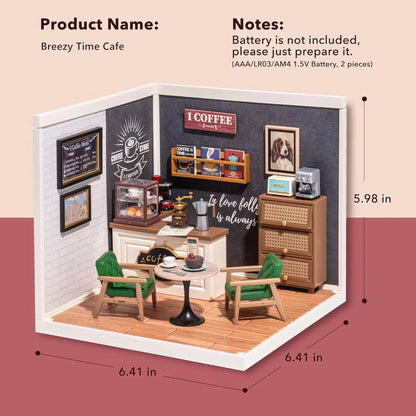 Robotime DIY Miniature Dollhouse