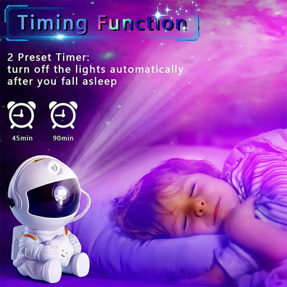 LED Astronaut Galaxy Projector Lamp