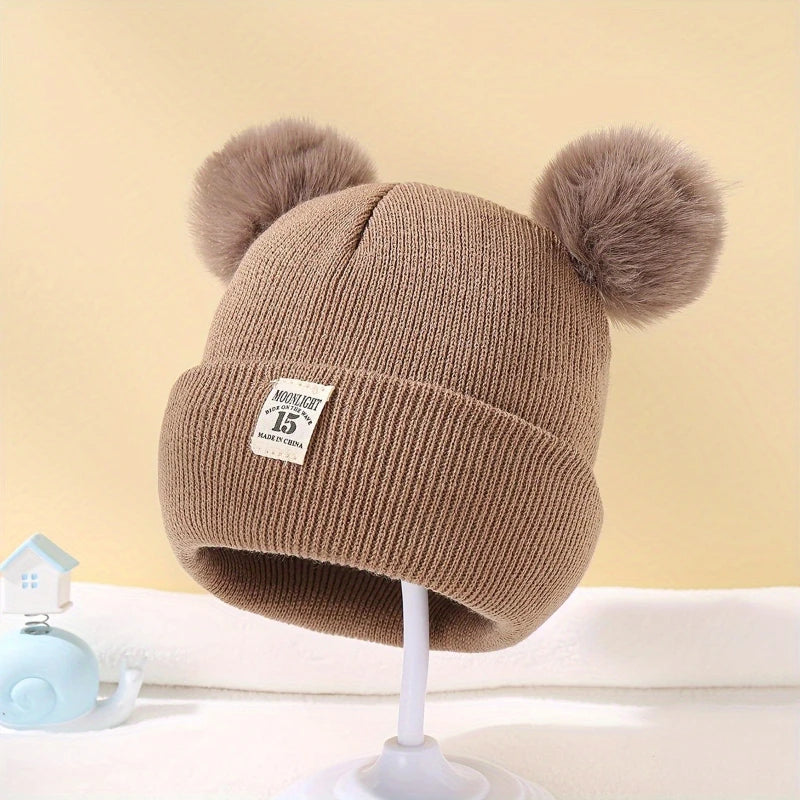 Warm Knitted Baby Hats