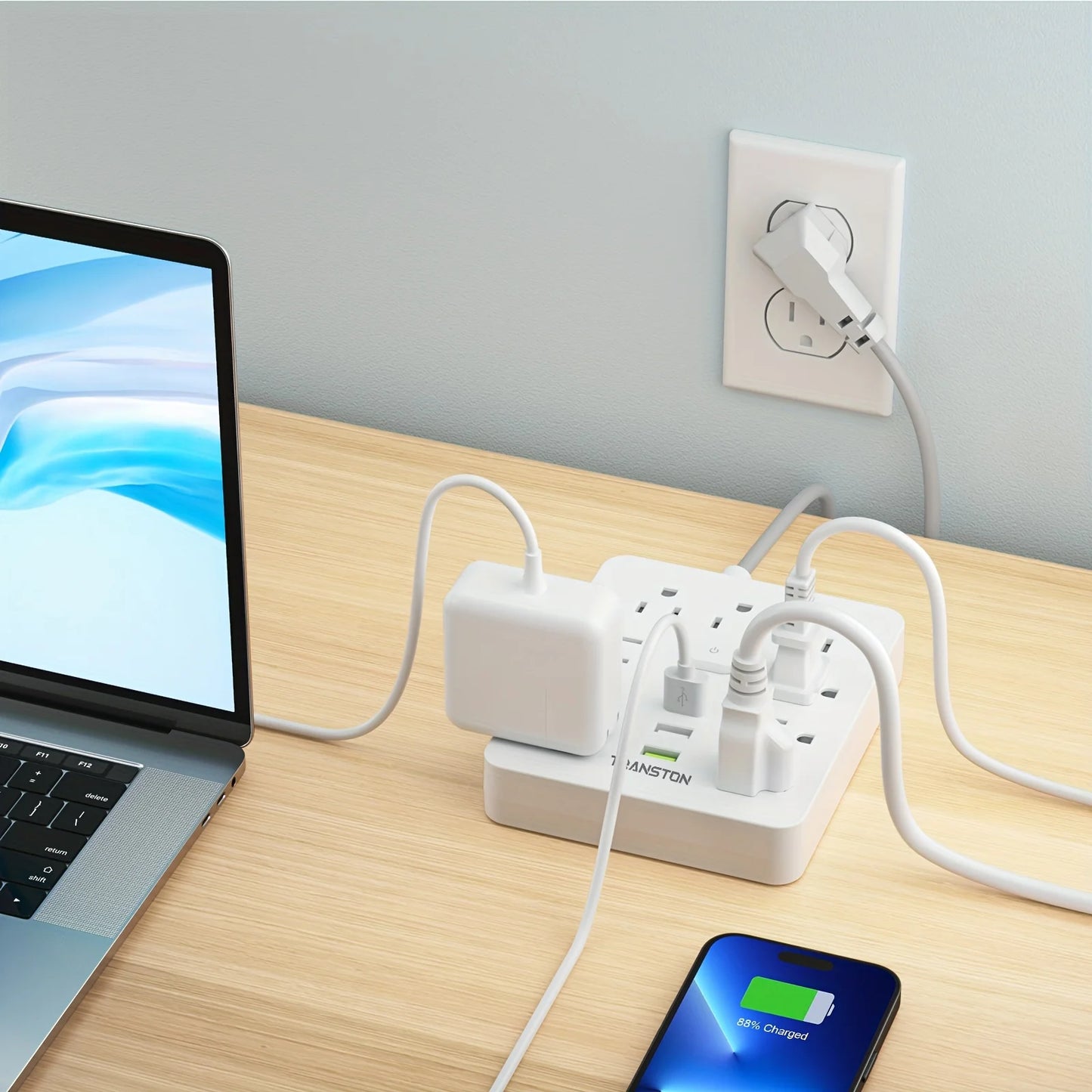 Power Outlet with Surge Protector