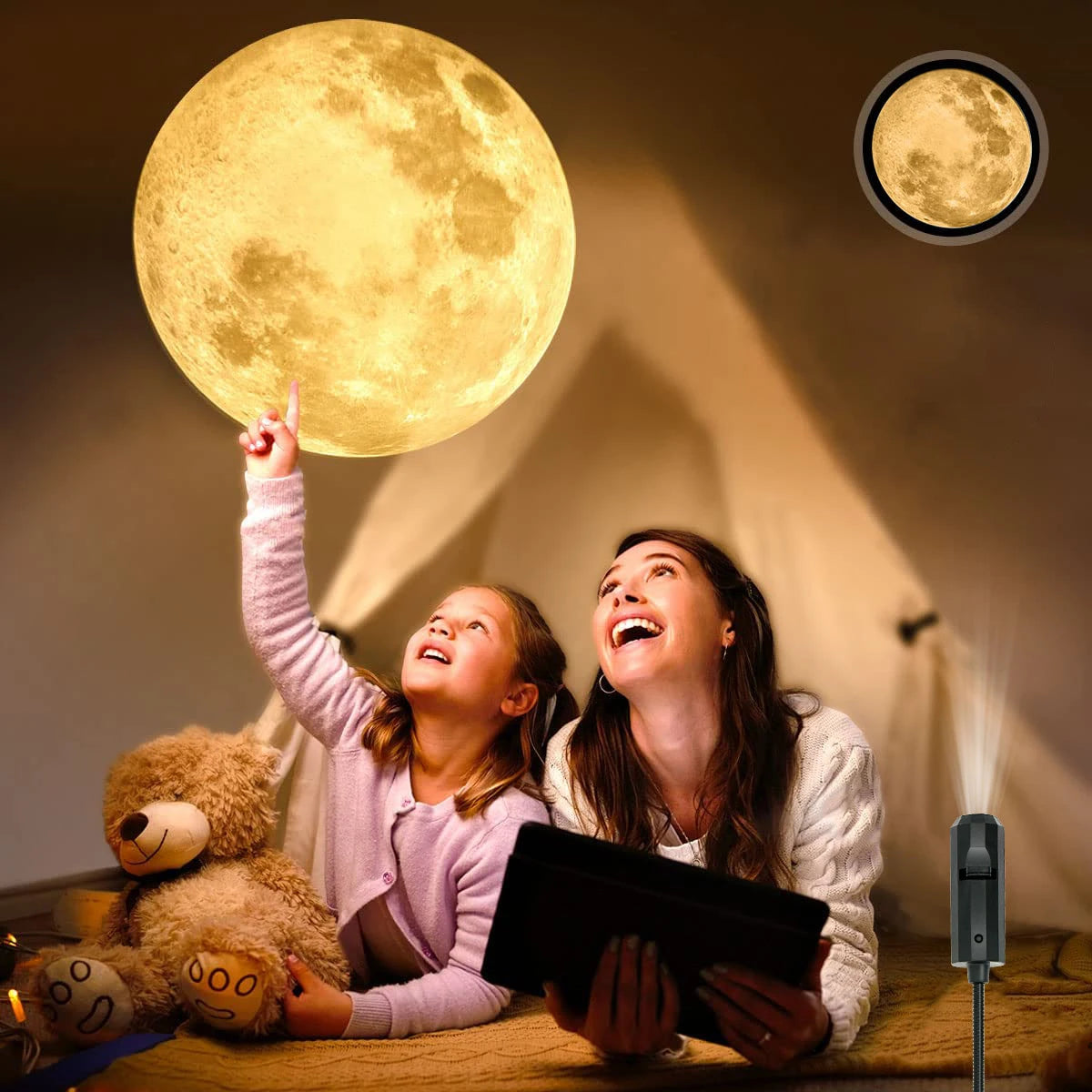 Moon Projection Lamp