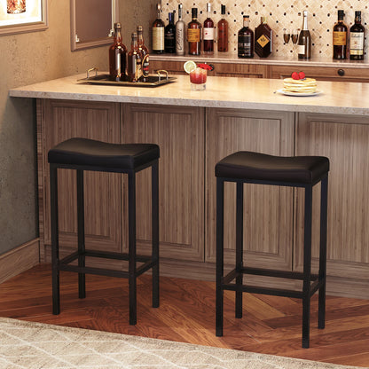 2.4" Thick Upholstery Barstool Set