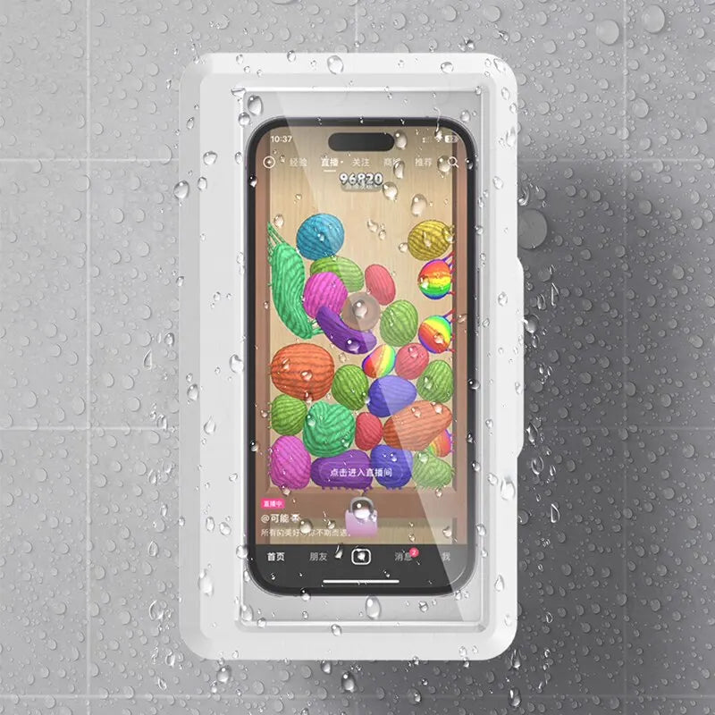 Waterproof Shower Phone Case Holder