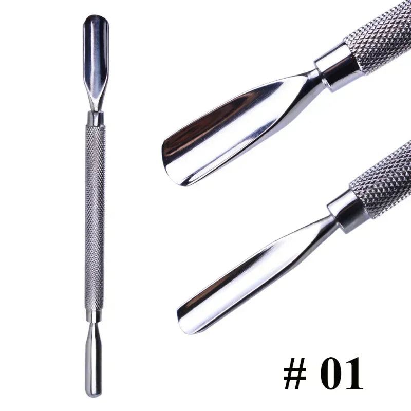 Double-Ended Stainless Steel Cuticle