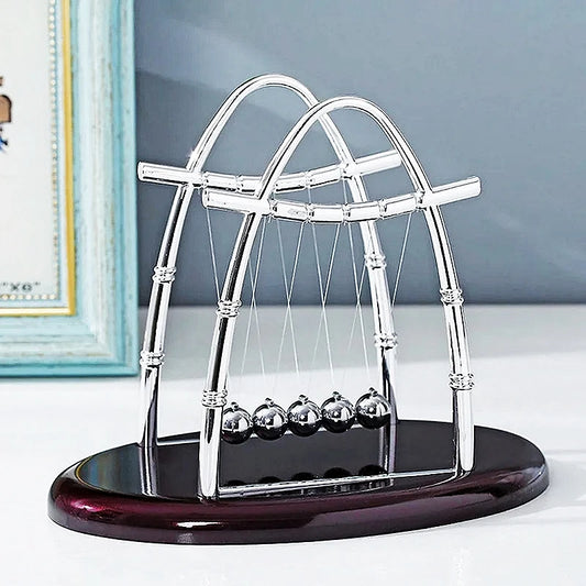 Steel Cradle Desktop Pendulum