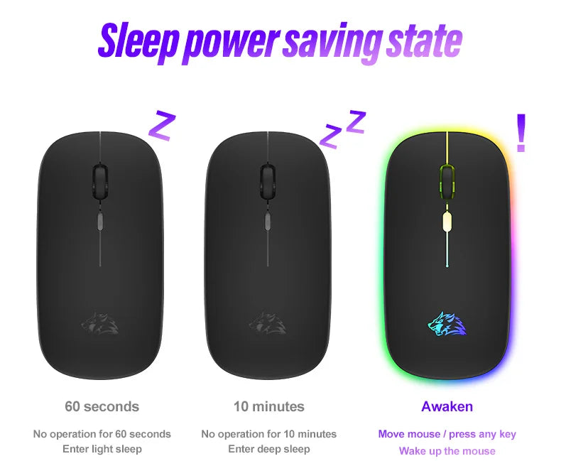 2.4GHz Dual Mode Wireless Bluetooth Mouse