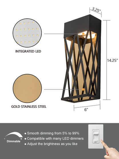 Outdoor 10W LED Wall Lights