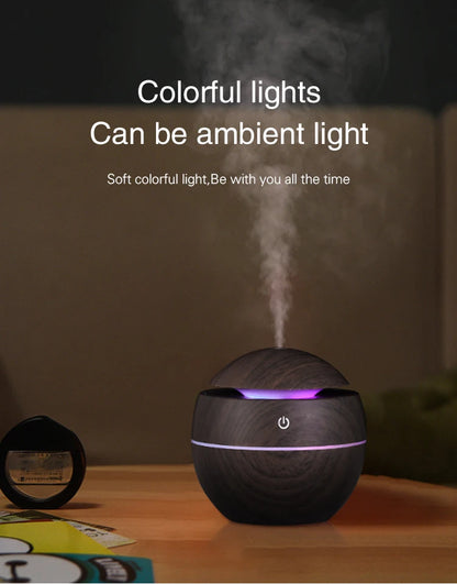 USB Ultrasonic Cool Mist Electric Aroma Diffuser