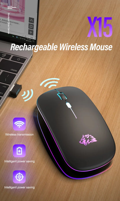 2.4GHz Dual Mode Wireless Bluetooth Mouse