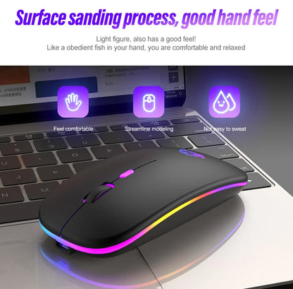 2.4GHz Dual Mode Wireless Bluetooth Mouse