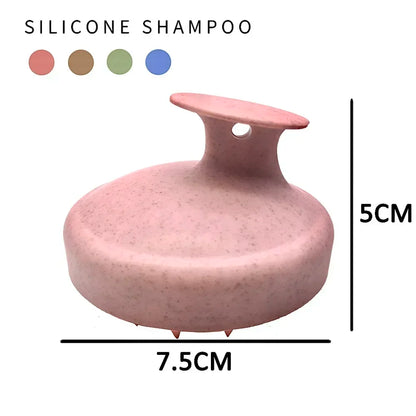 Silicone Head Massage Shower Comb