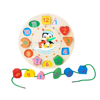 3D Wooden Children Montessori Toys