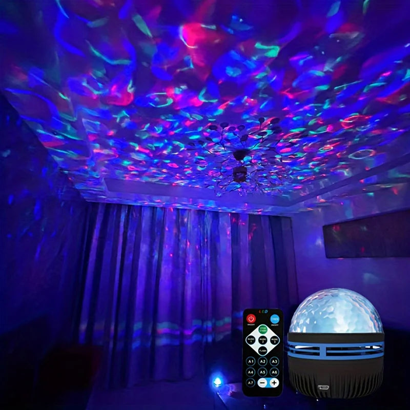 LED Starry Galaxy Projector Lamp