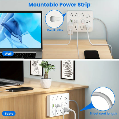 Power Outlet with Surge Protector