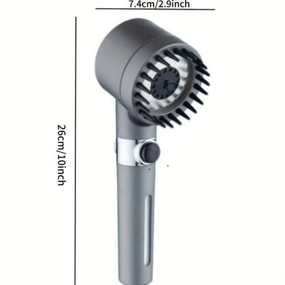 Filtered High-Pressure Handheld Shower Head