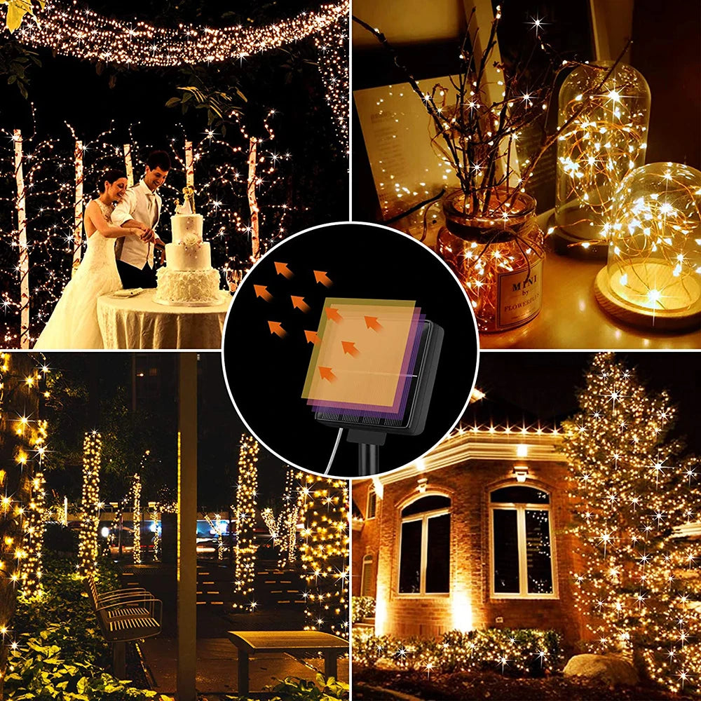 Outdoor Solar String Lights