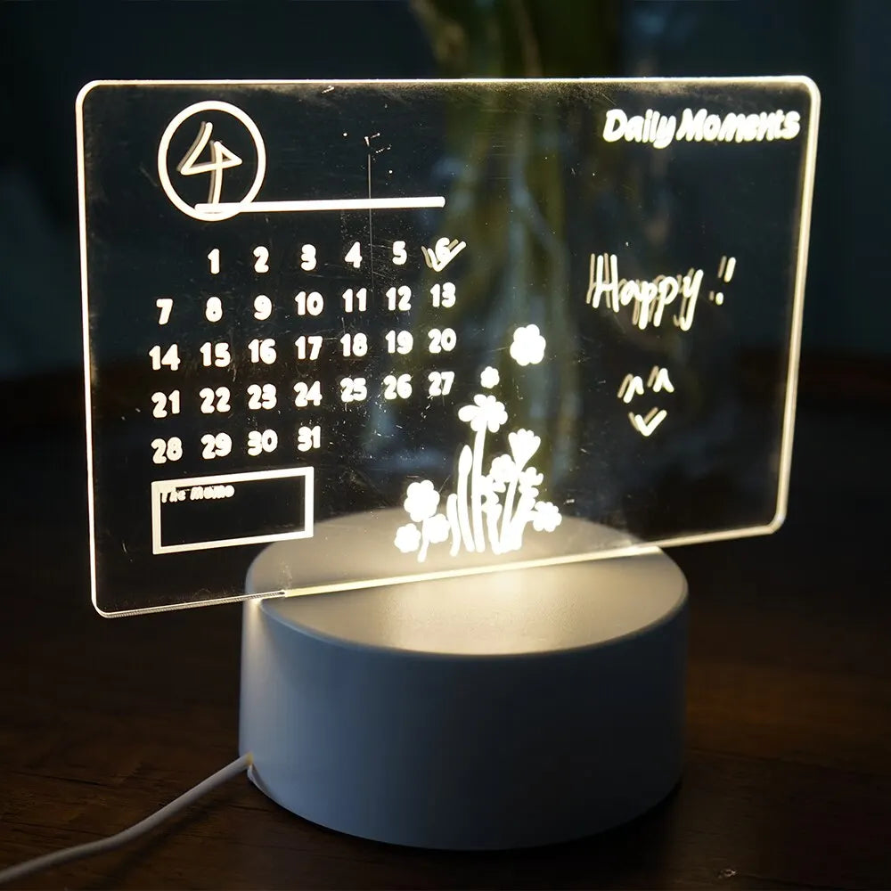 LED Message Board Night Lamp