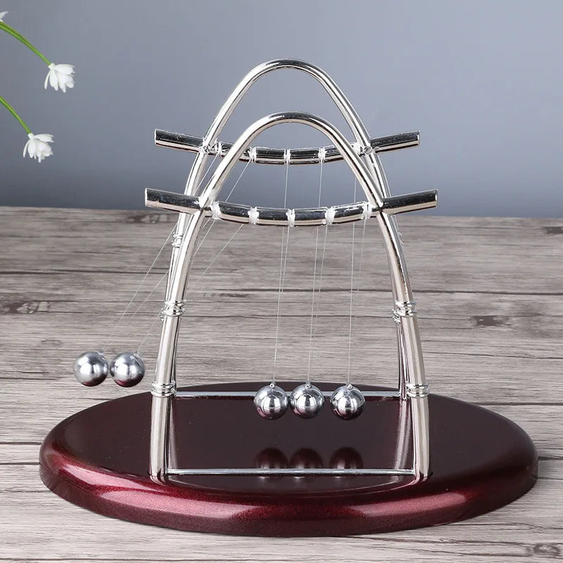 Steel Cradle Desktop Pendulum