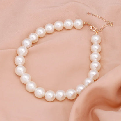 Simple Imitation Freshwater Pearl Necklace