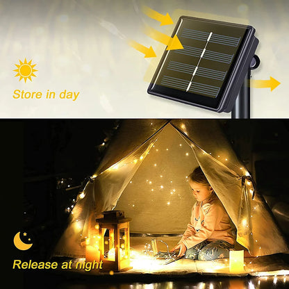 Outdoor Solar String Lights