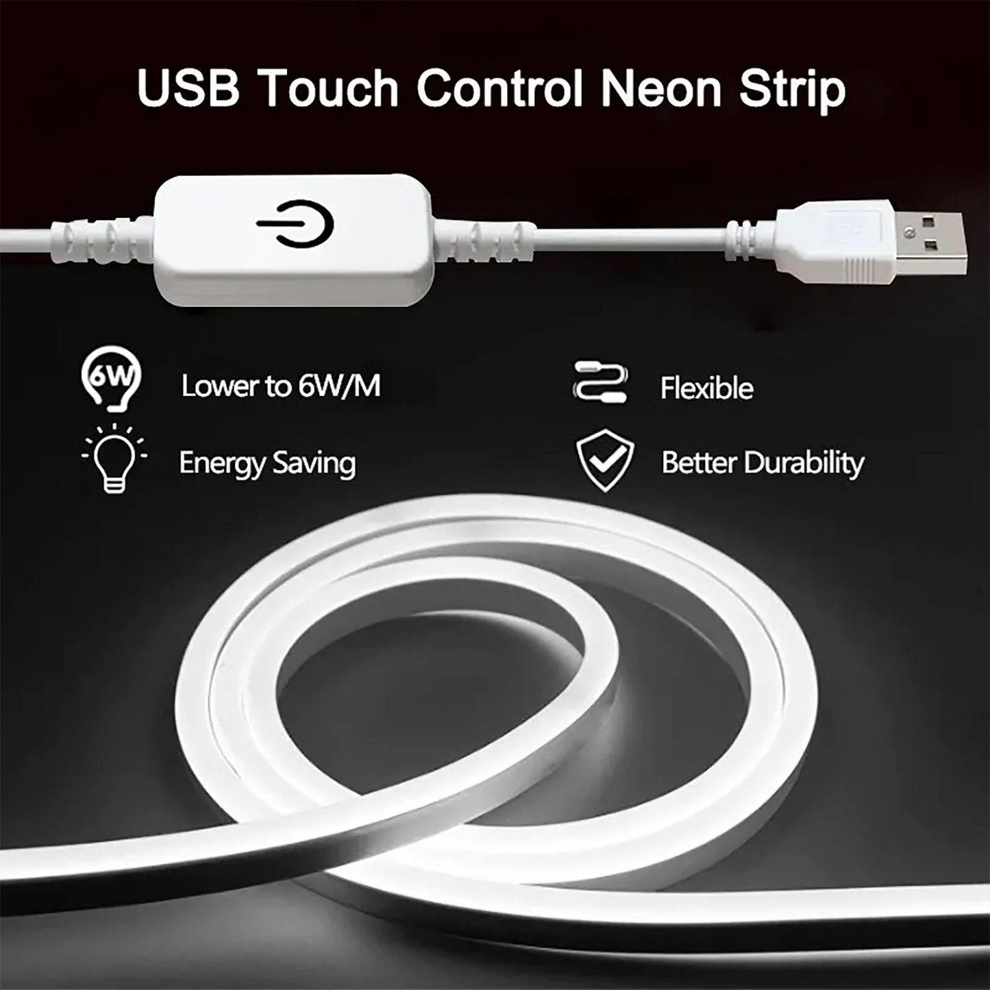 USB Neon LED Strip Lights