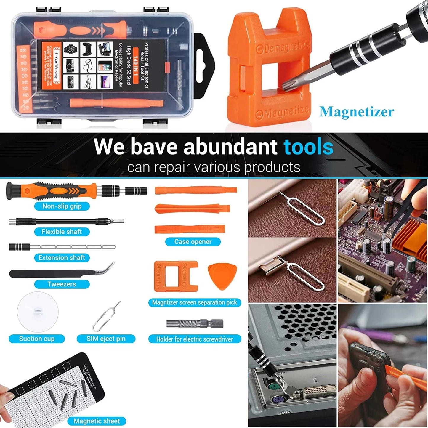 Magnetic Screwdriver Set