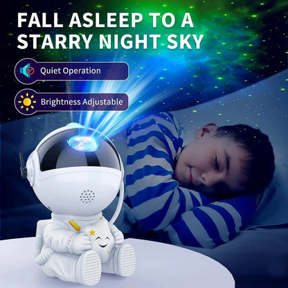 LED Astronaut Galaxy Projector Lamp