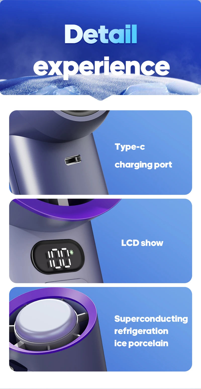 Electric Handheld Turbo Fan